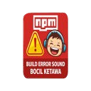 NPM Build Error Sound